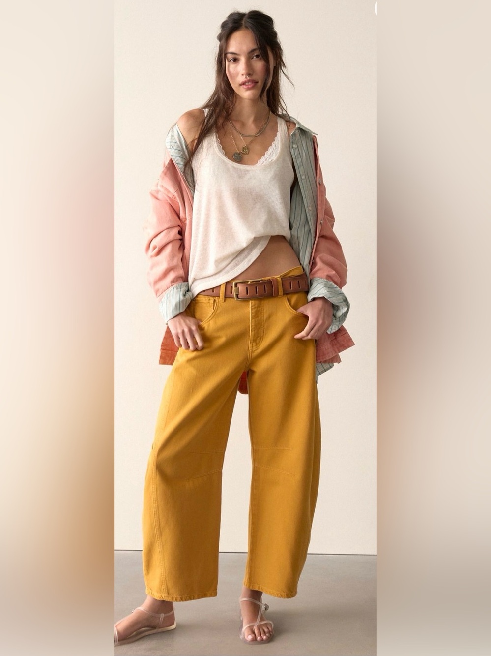 Free people good luck barrel jeans NWOT